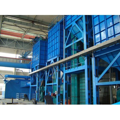 Disa foundry automatic Green Casting Moulding Line, flaskless molding casting machine